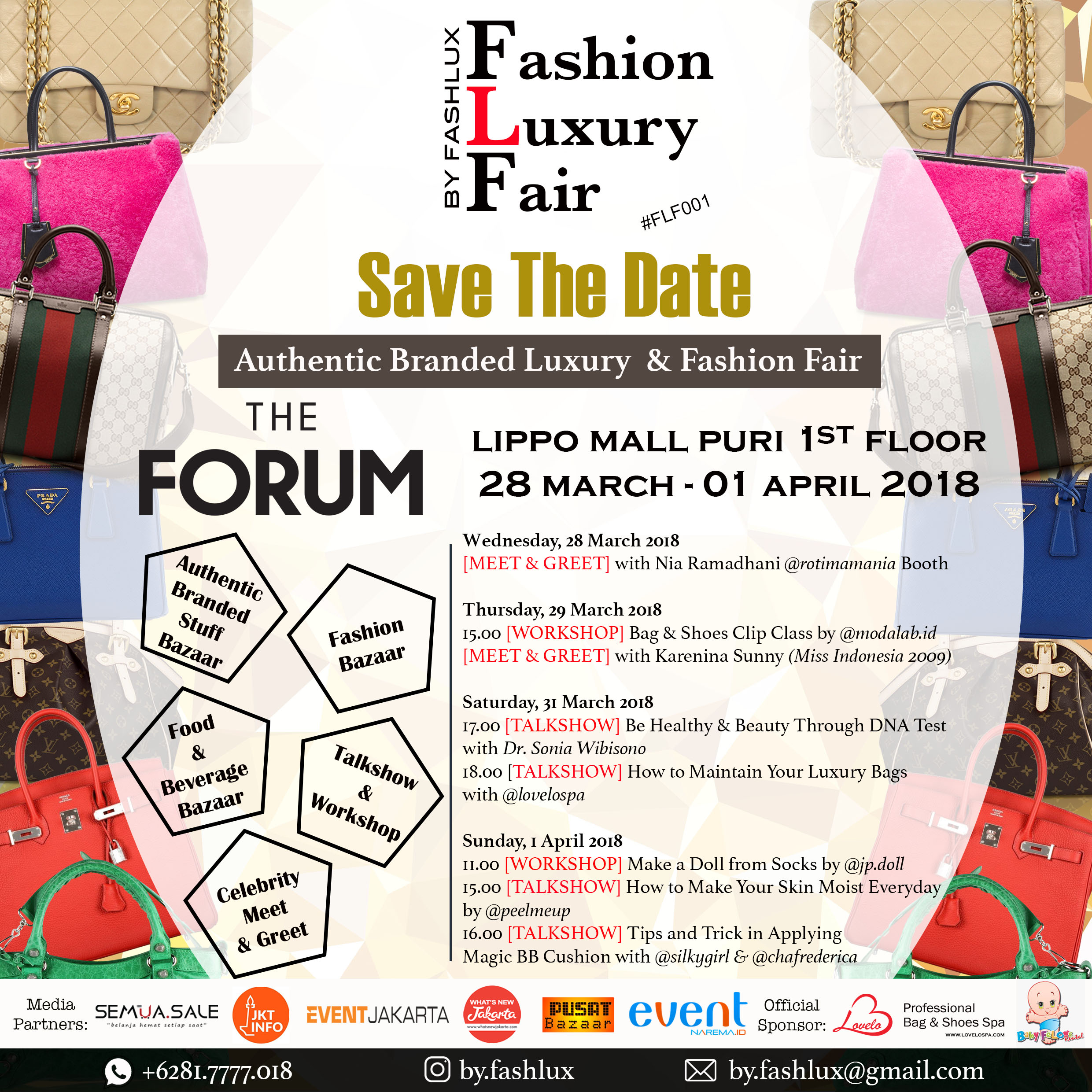 Berburu Item Branded di Fashion Luxury Fair 2018