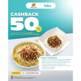Promo Cashback 50% (Blu)