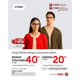 Diskon Hingga 20% (CIMB)