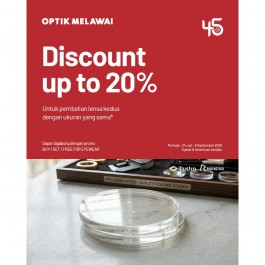 Diskon Hingga 20%