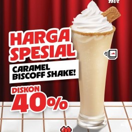 Promo Caramel Biscoff Shake
