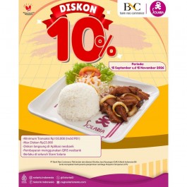 Diskon 10% (BNC)