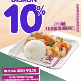 Diskon 10% (Muamalat)