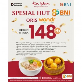 Diskon Hingga 148K (BNI)