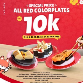 Promo Red Colorplate