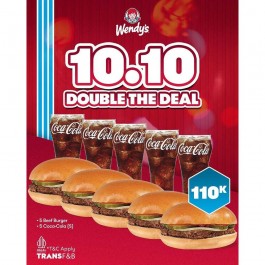 Promo Wendy's 10.10