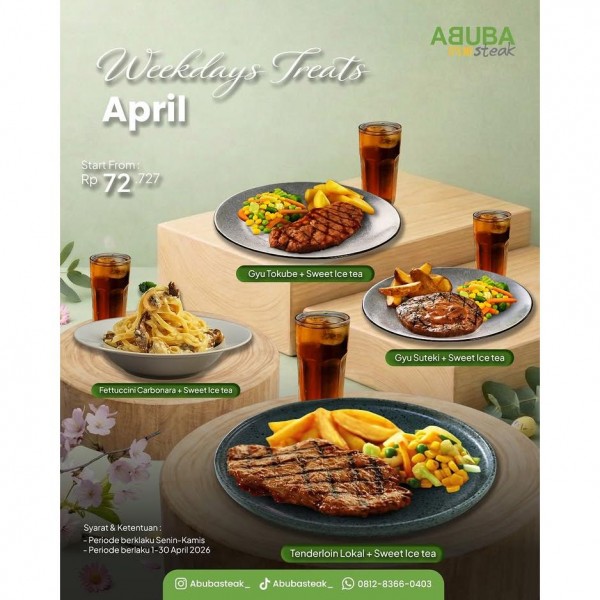 Promo Weekdays Treets