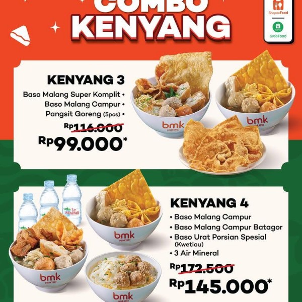 Promo Combo Kenyang