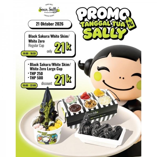 Promo Tanggal Tua Sour Sally