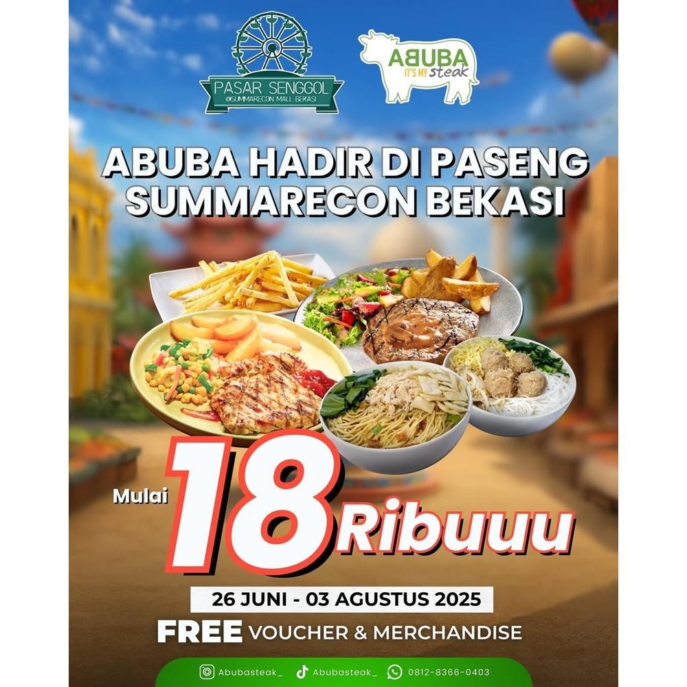 Promo Paseng Summarecon Bekasi