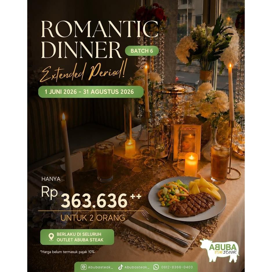 Promo Romantic Dinner