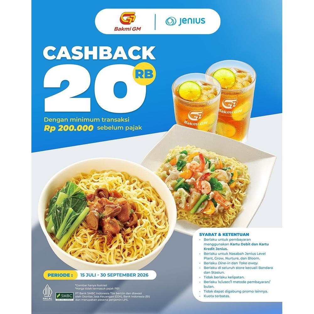 Cashback 20K (Jenius)