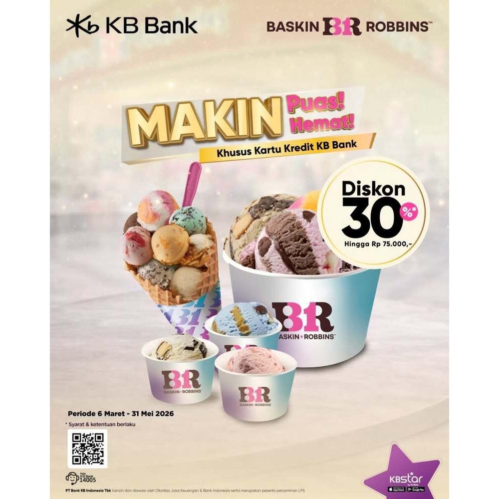 Diskon 30% (KB BANK)