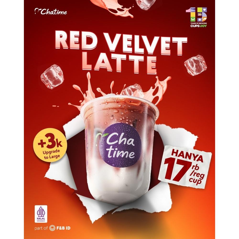 Promo Red Velvet Latte