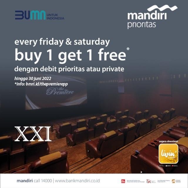 Promo Buy 1 Get 1 Free (Mandiri)