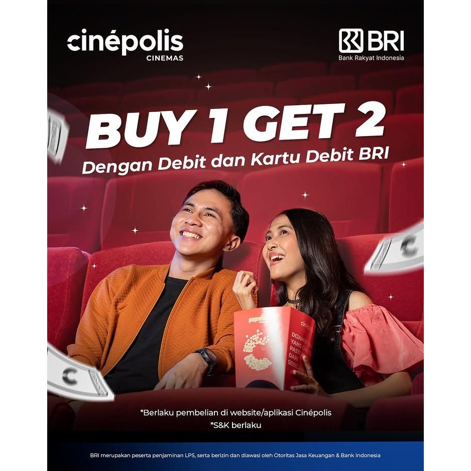 Promo Buy 1 Get 2 (BRI)