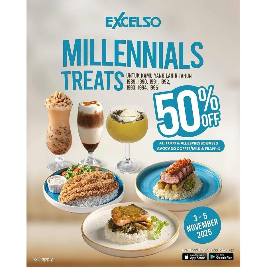 Diskon Millenial Treats