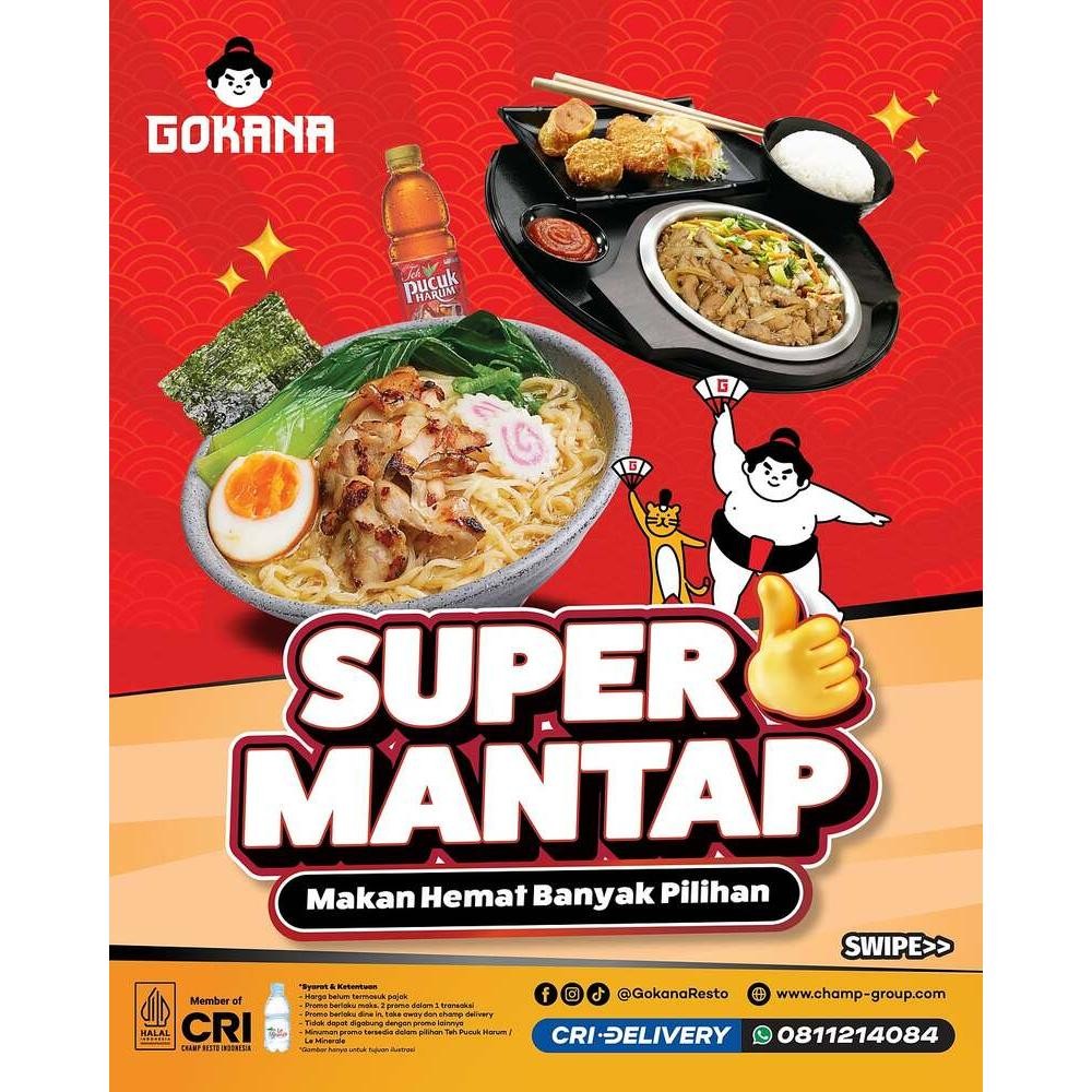Promo Mantap Gokana Mulai Rp49.000,