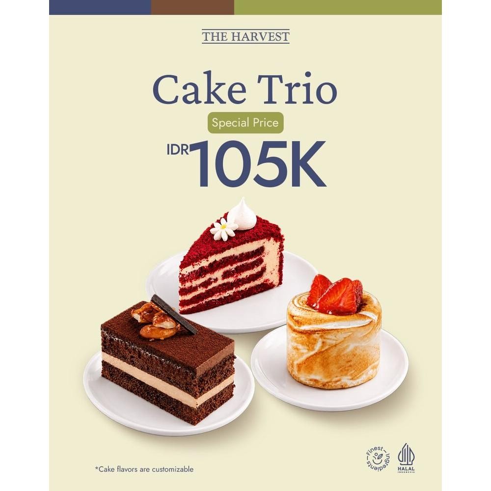Promo Cake Trio