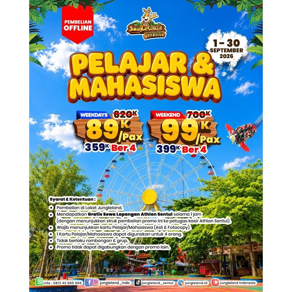 Promo Pelajar Mahasiswa