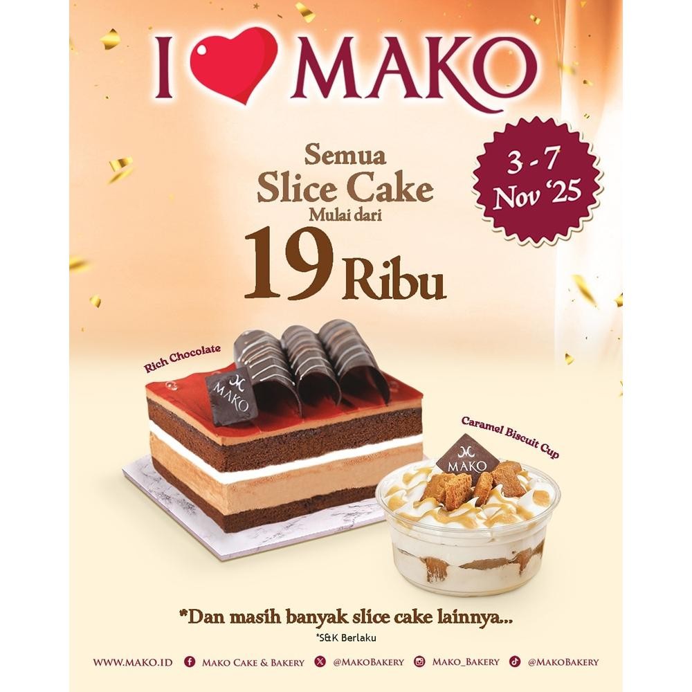 Promo Sliced Cake