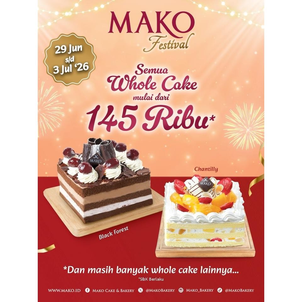 Promo Whole Cake