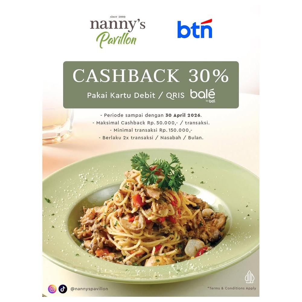 Cashback 30% (BTN) 