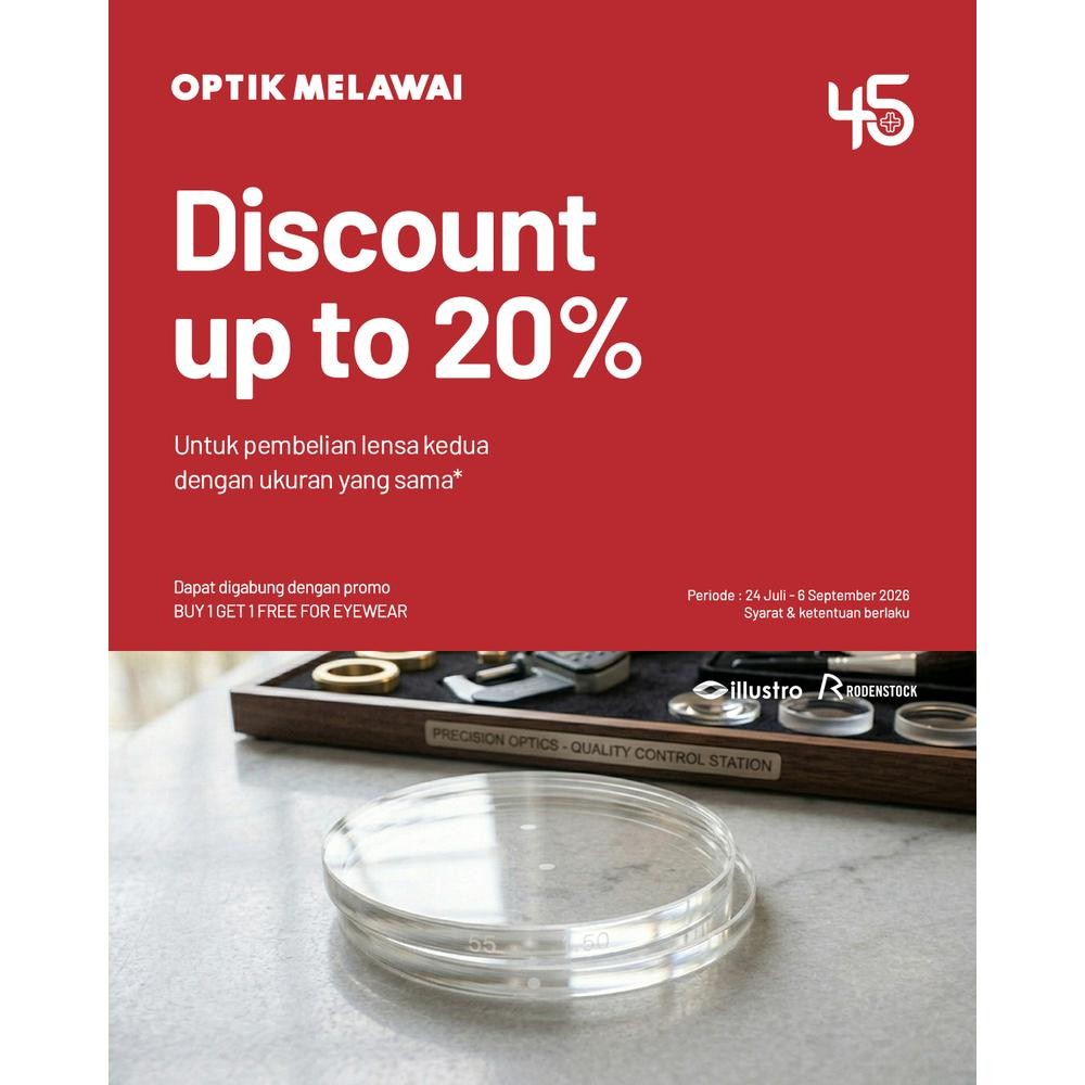 Diskon Hingga 20%
