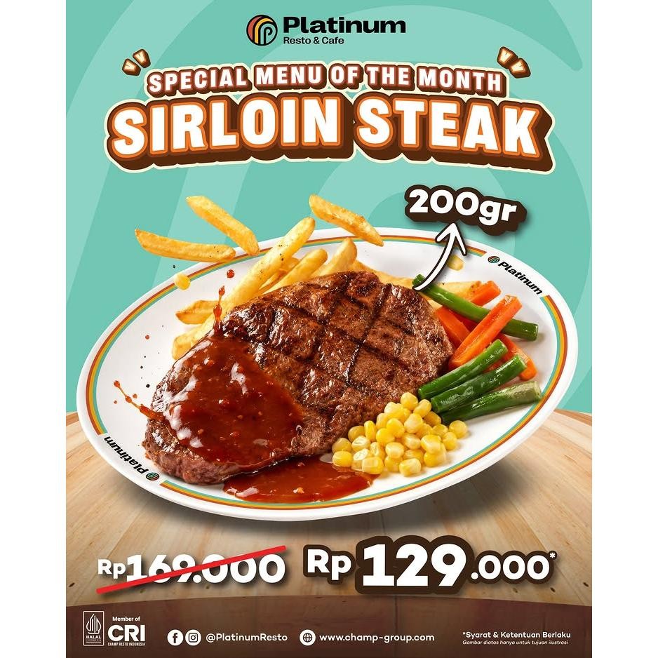 Promo Sirloin Steak