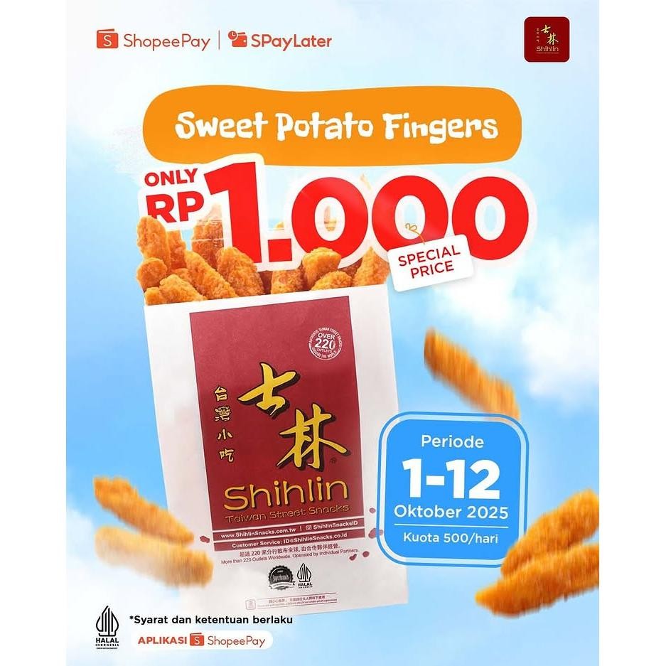 Promo Sweet Potato Fingers