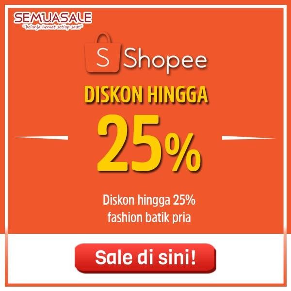 Diskon Fashion Batik Pria