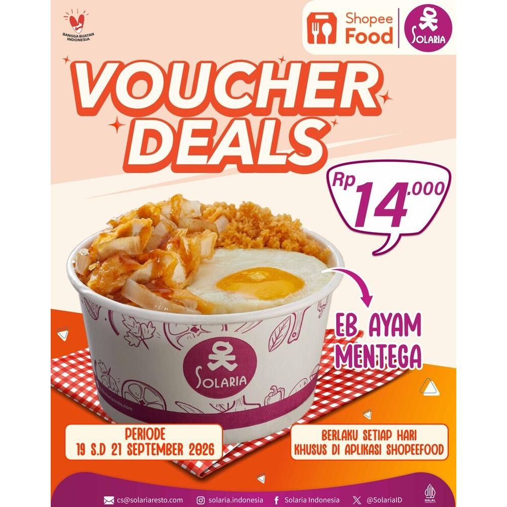 Promo Voucher Deals (ShopeeFood)