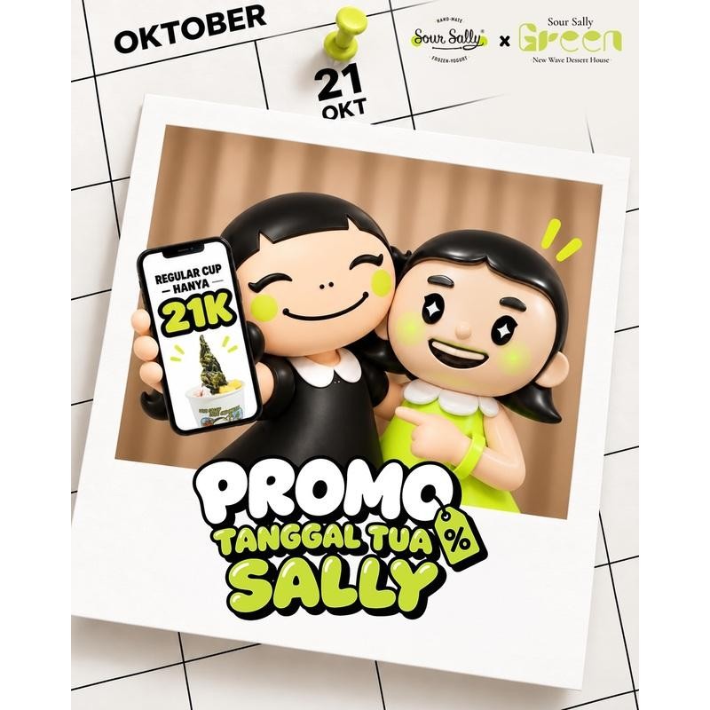 Promo Tanggal Tua Sour Sally