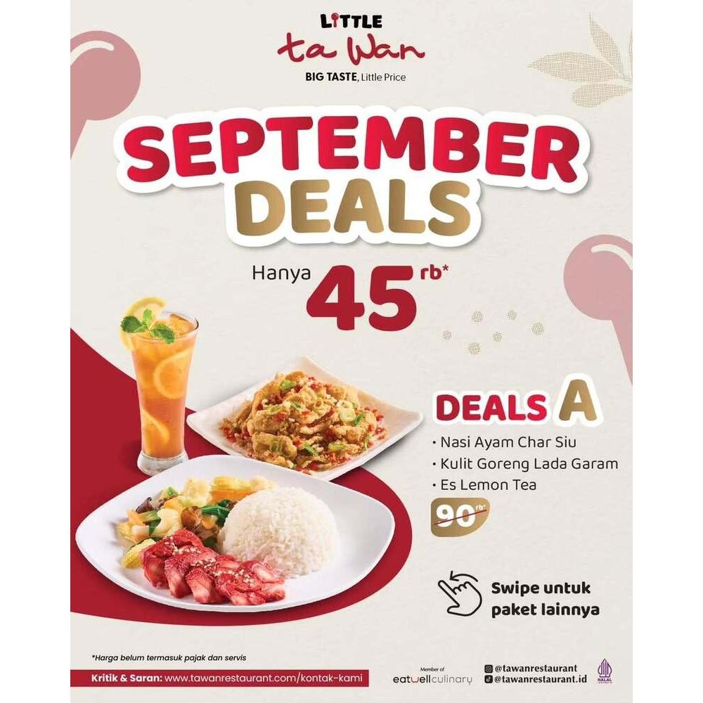 Promo September Deals