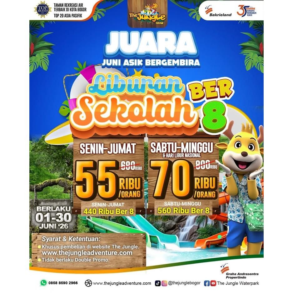 Promo Liburan Sekolah