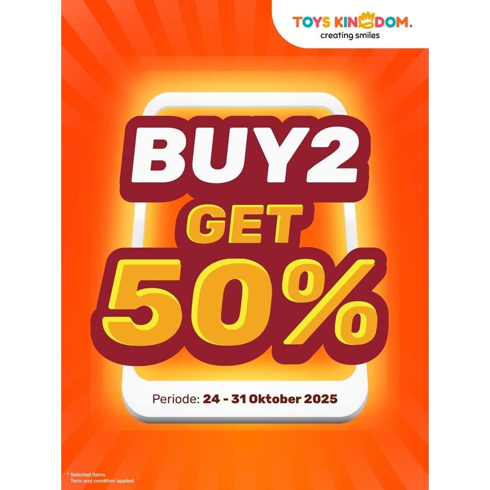 Buy 2 Get 50%