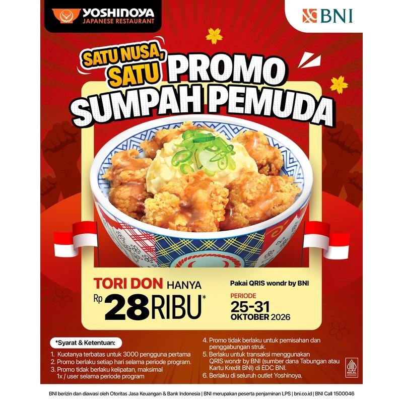 Promo Sumpah Pemuda (BNI)