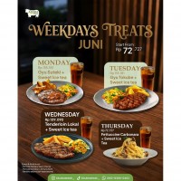 Promo Weekdays Treets
