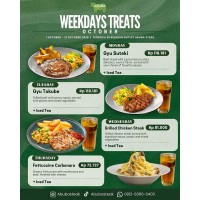 Promo Weekdays Treats