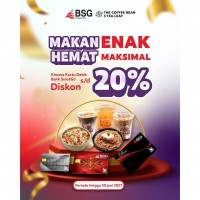 Diskon Hingga 20% (BSG)