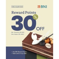 Diskon 30% (BNI)