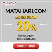 Diskon Fashion Wanita & Pria