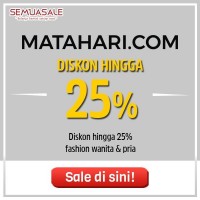 Diskon Fashion Wanita & Pria