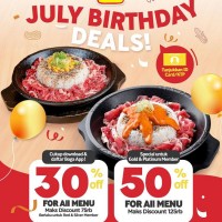 Promo Birthday
