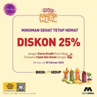 Diskon 25% (Mega)