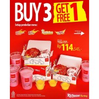 Promo Buy 3 Get 1