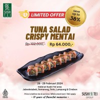 Promo Tuna Salad Crispy Mentai