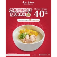 Diskon Hingga 40% (ShopeeFood)