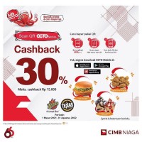 Cashback 30% (CIMB)