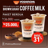 Promo Brown Sugar Coffee Milk